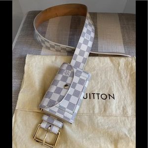 Louis Vuitton DAMIER Azure Ceinture Belt Bag